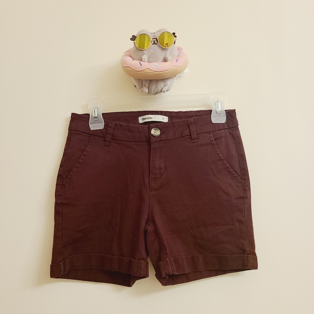 💐3 for $20💐Burgundy color shorts